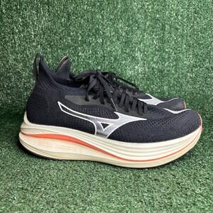 Mizuno Neo Zen Wave Rebellion Running Athletic Shoes Black Mens Size 10